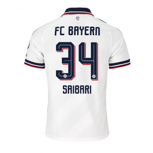 Dres Bayern Munich Ismael Saibari #34 Gostujuci 2026-27 Kratak Rukav